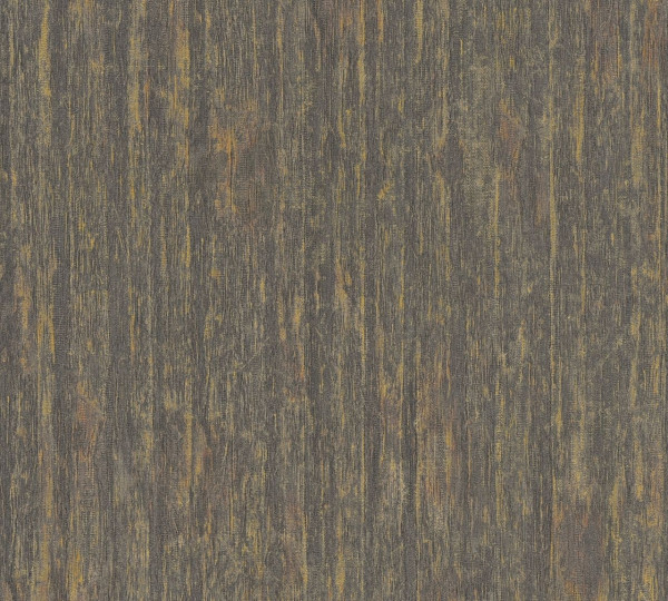 Livingwalls Vliestapete Smart Surfaces Holz-Optik Schwarz leicht glänzend leicht strukturiert