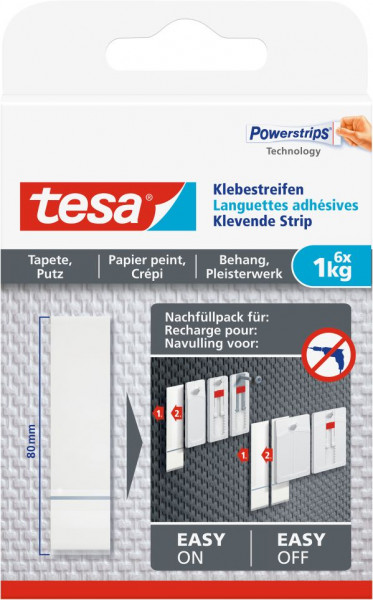 tesa® Klebestreifen Tapete & Putz