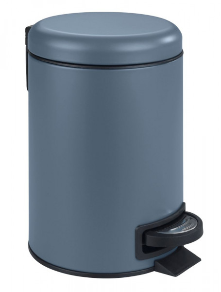 WENKO Kosmetik Treteimer Leman, Slateblue 3 Liter