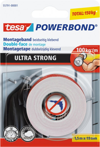 tesa® Powerbond® Montageband Ultra Strong