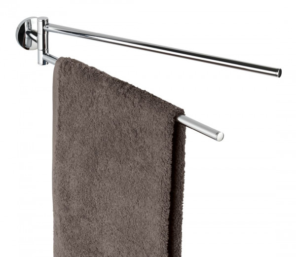 WENKO Handtuchhalter Cuba mit 2 beweglichen Armen