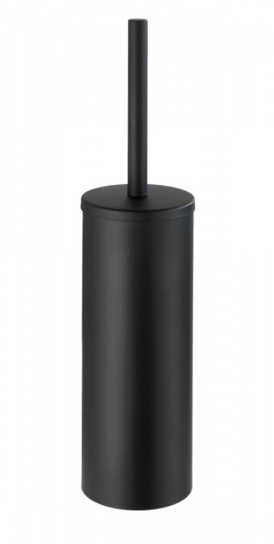WENKO Edelstahl WC-Garnitur geschlossene Form Orea Black