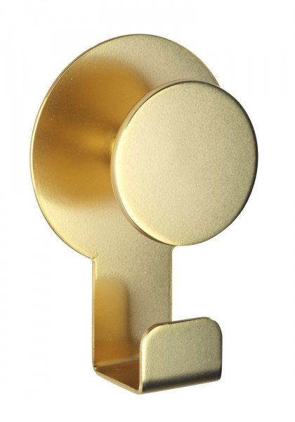WENKO Edelstahl Wandhaken Blandas, Gold matt