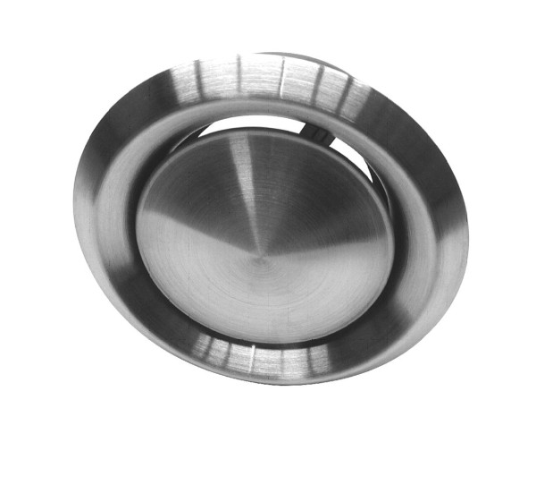 Upmann Zu-/Abluftventil Edelstahl 100 mm