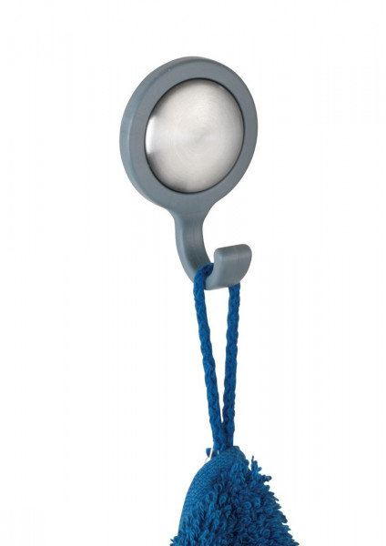 WENKO Wandhaken Osilo Grau, 2er Set