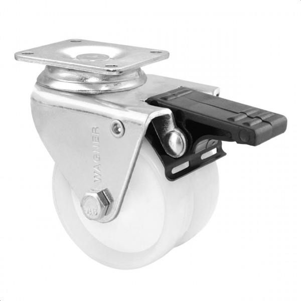 WAGNER Lenkrolle Ø75mm TK100kg RO 3277