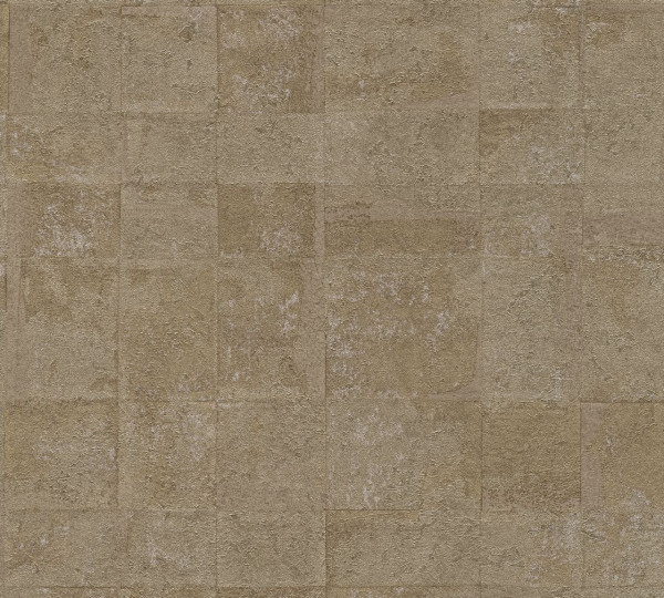 Livingwalls Vliestapete Stories of Life Struktur Gold Metallic-Effekt strukturiert