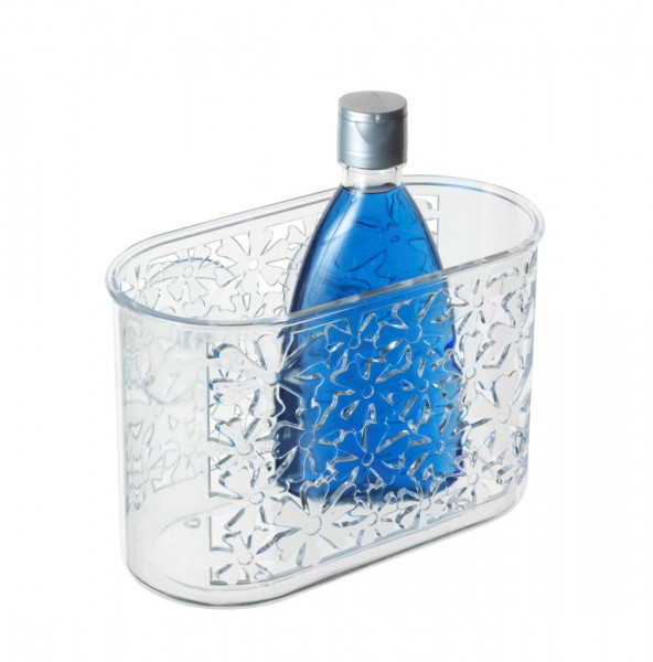 WENKO Universalablage klein, Blumen Transparent