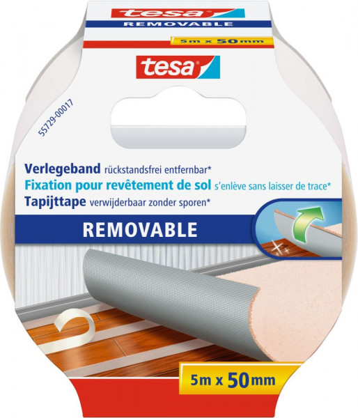 tesa® Verlegeband, rückstandsfrei entfernbar