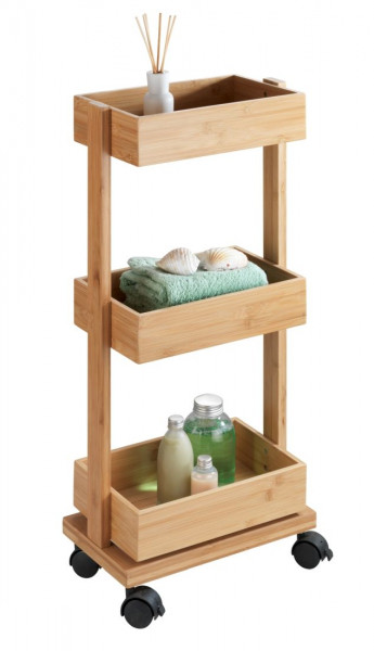 WENKO Haushalts- und Badwagen Tortona