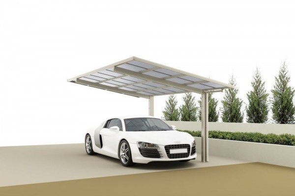 Ximax Design-Carport Linea Typ 80 - Sonderlänge + Sonderbreite XS