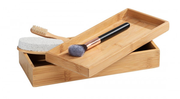 WENKO Bambus Box Terra mit Deckel