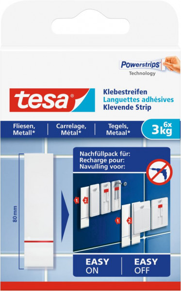 tesa® Klebestreifen Fliesen & Metall