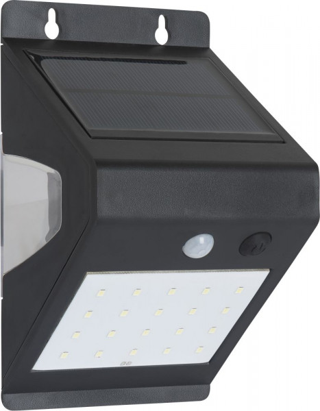 Conmetall Meister LED Solar Wandleuchte 4.5 W schwarz