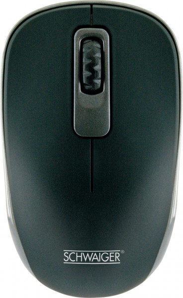 SCHWAIGER PC Funkmaus, Schwarz