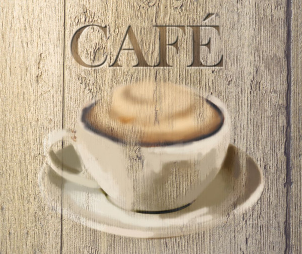 WENKO Glasrückwand Café