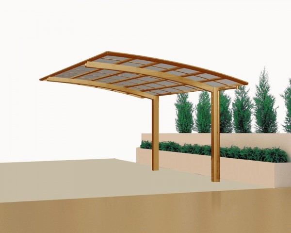 Ximax Design-Carport Portoforte Typ 110 - Sonderlänge + Sonderbreite XL