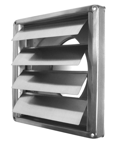 Upmann Aussenverschlußklappe Edelstahl 150 mm