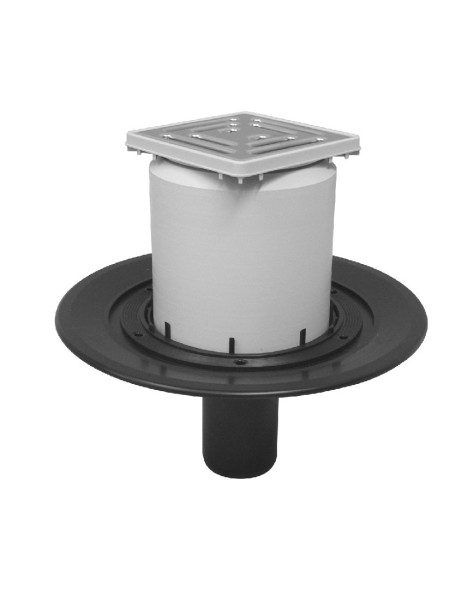 Upmann Balkon-und Terrassenablauf DN 70 mm senkrecht