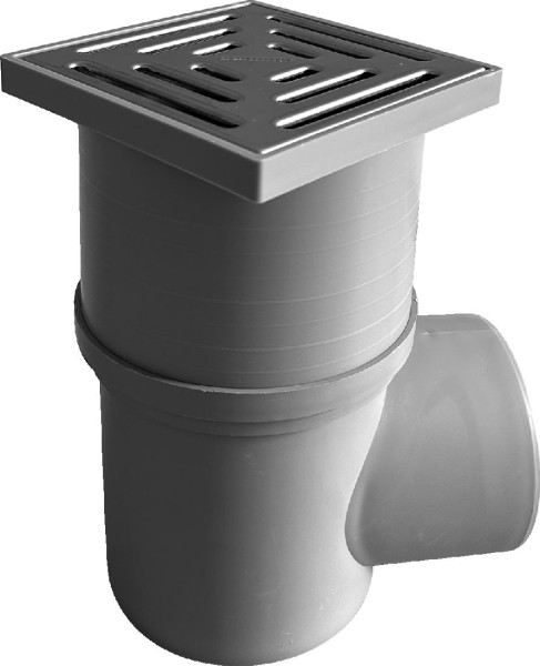 Upmann Kellerablauf 15 x 15 cm DN110 waagerecht