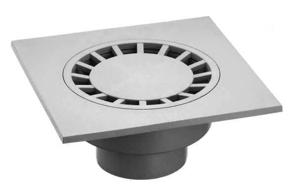 Upmann Hofablauf 30 x 30 cm, D 100 mm senkrecht