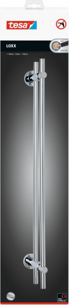 tesa® LOXX Badetuchstange zweiarmig
