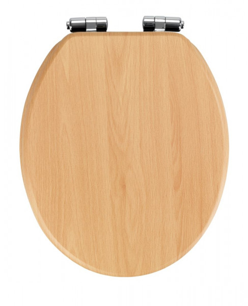 WENKO WC-Sitz Buche Natur