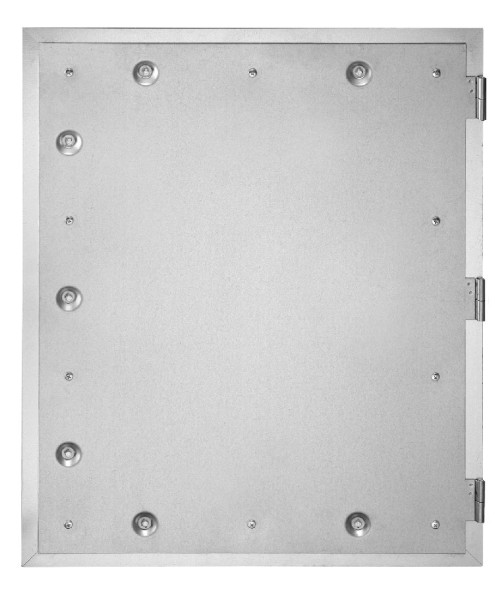 Upmann Kamintür K60/4 verzinkt 50 x 60 cm