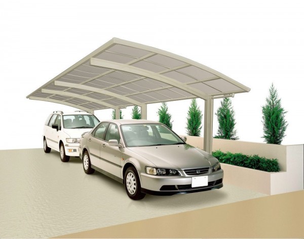 Ximax Design-Carport Portoforte Typ 80 - Tandem Ausführung