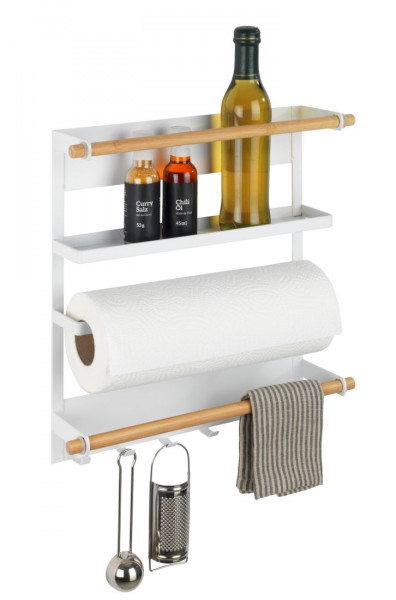 WENKO Magnetisches Küchenregal Magna, Weiß
