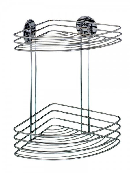 WENKO Turbo-Loc® Eckregal 2 Ablagen