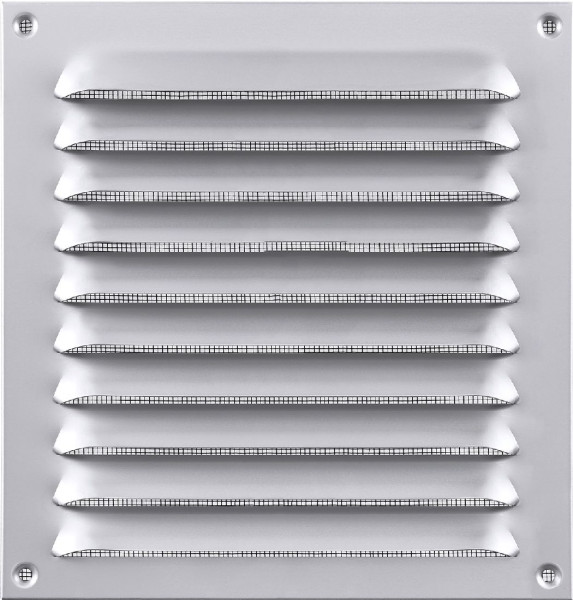 Upmann Wetterschutzgitter V2A 20 x 20 cm mit Fliegenschutz