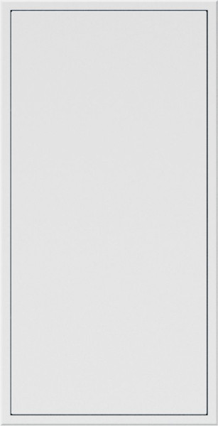 Upmann Revisionstür Primus Alu 400 x 800 mm Wand