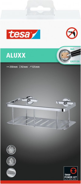 tesa® ALUXX Ablagekorb einstöckig 4ec chrom