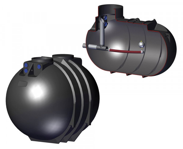 Rewatec Retentionstank BlueLine II Combi 7.600 L