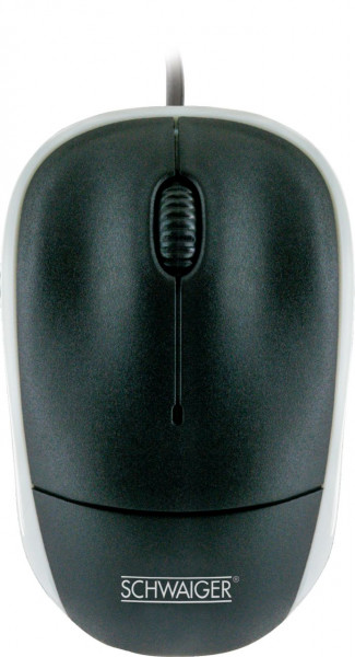SCHWAIGER Optische Maus, 1,35 m, Schwarz