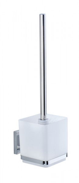 WENKO Vacuum-Loc® Edelstahl WC-Garnitur Quadro