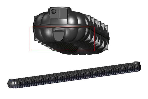 Rewatec NEOplus Flachtank Versickerungsrigole 55.000 L