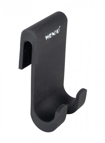 WENKO Silikon Duschhaken Verna Duo schwarz