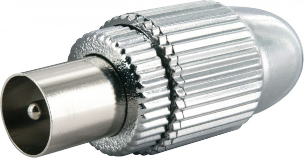 SCHWAIGER HQ IEC Stecker, Silber