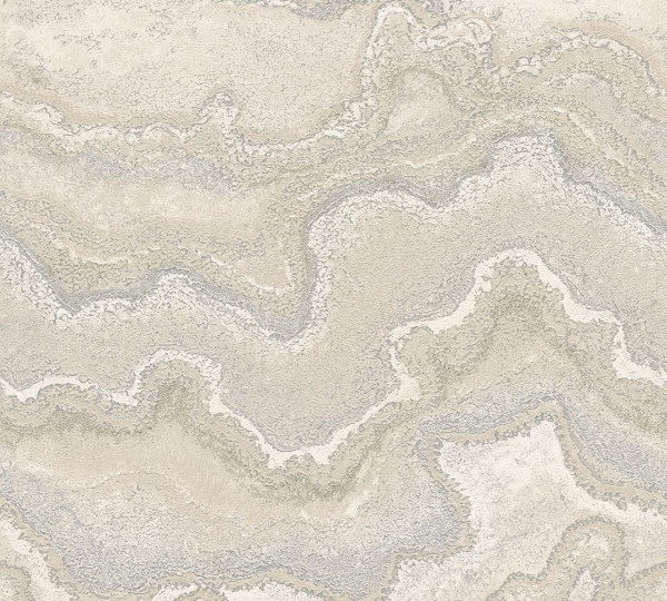 Livingwalls Vliestapete Stories of Life Marmoroptik Beige Metallic-Effekt strukturiert