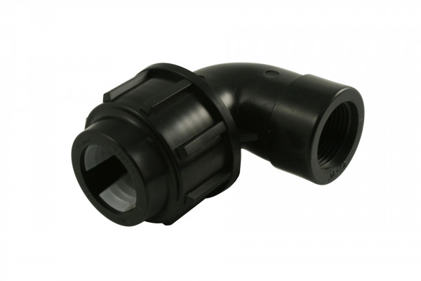 Marley Kaltwasserleitung Winkelverschraubung 90°, 32 mm x 1" IG