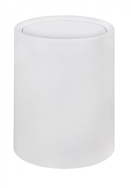 WENKO Schwingdeckeleimer Atri 6 L, weiß