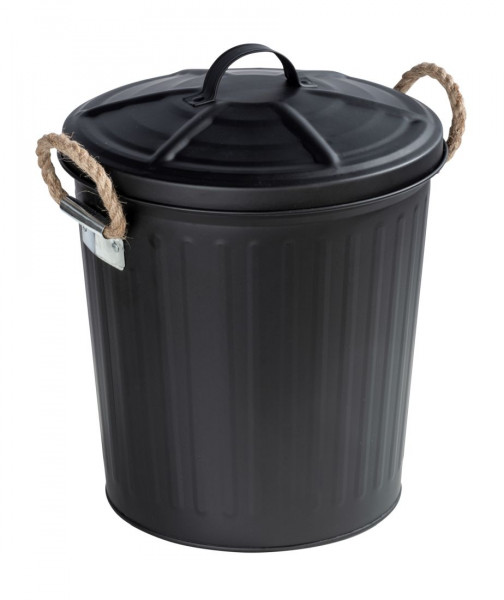 WENKO Kosmetikeimer Gara 6 Liter, Schwarz