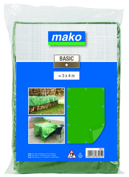 mako Gewebe-Ösenplane, BASIC