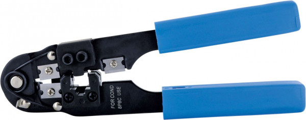 SCHWAIGER Crimpzange, Schwarz/Blau