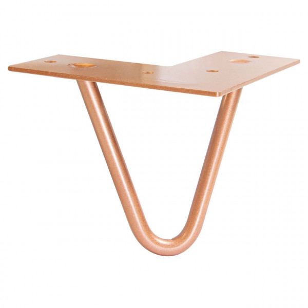 WAGNER Möbelbein HAIRPIN LEG 100 mm 8214