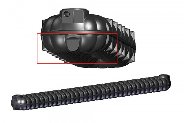Rewatec NEOplus Flachtank Versickerungsrigole 35.000 L