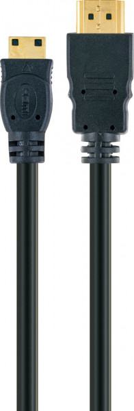 SCHWAIGER High-Speed-HDMI-Kabel mit Ethernet, 1,5 m, Schwarz
