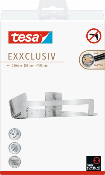 tesa® Exxclusiv Eckduschkorb